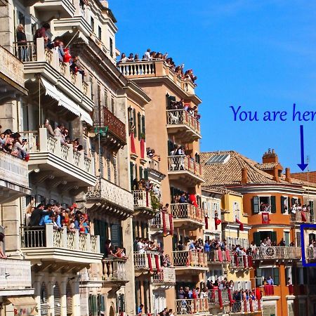 Ideally Situated Corfu Old Town Apartment Kültér fotó